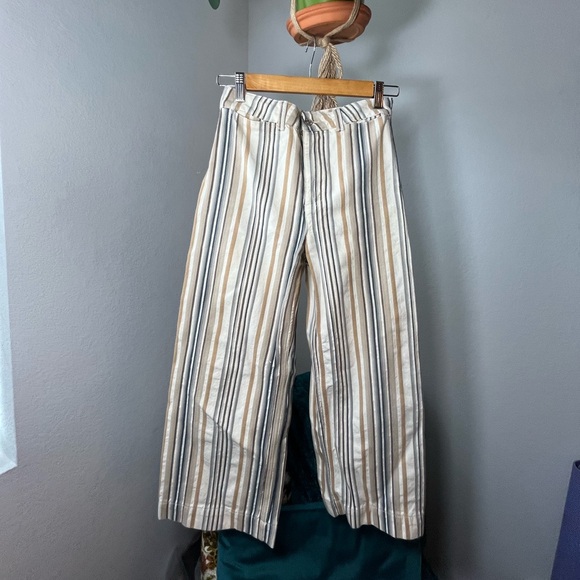 Beachy Vintage style Pinstripe Trousers - Picture 1 of 6